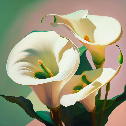 Deco Dreams: White Calla Lily 2